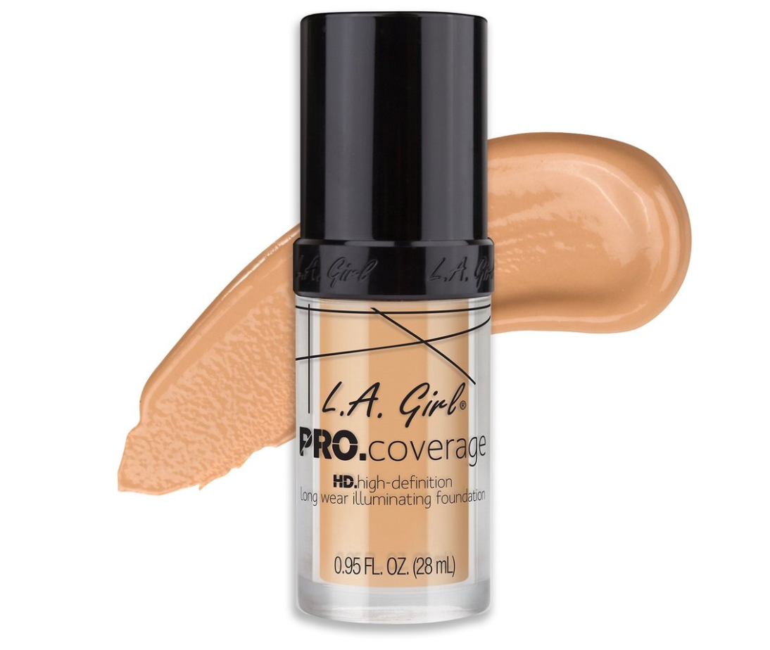 L.A. GIRL - PRO Coverage Illuminating Foundation - The Bold Lipstick