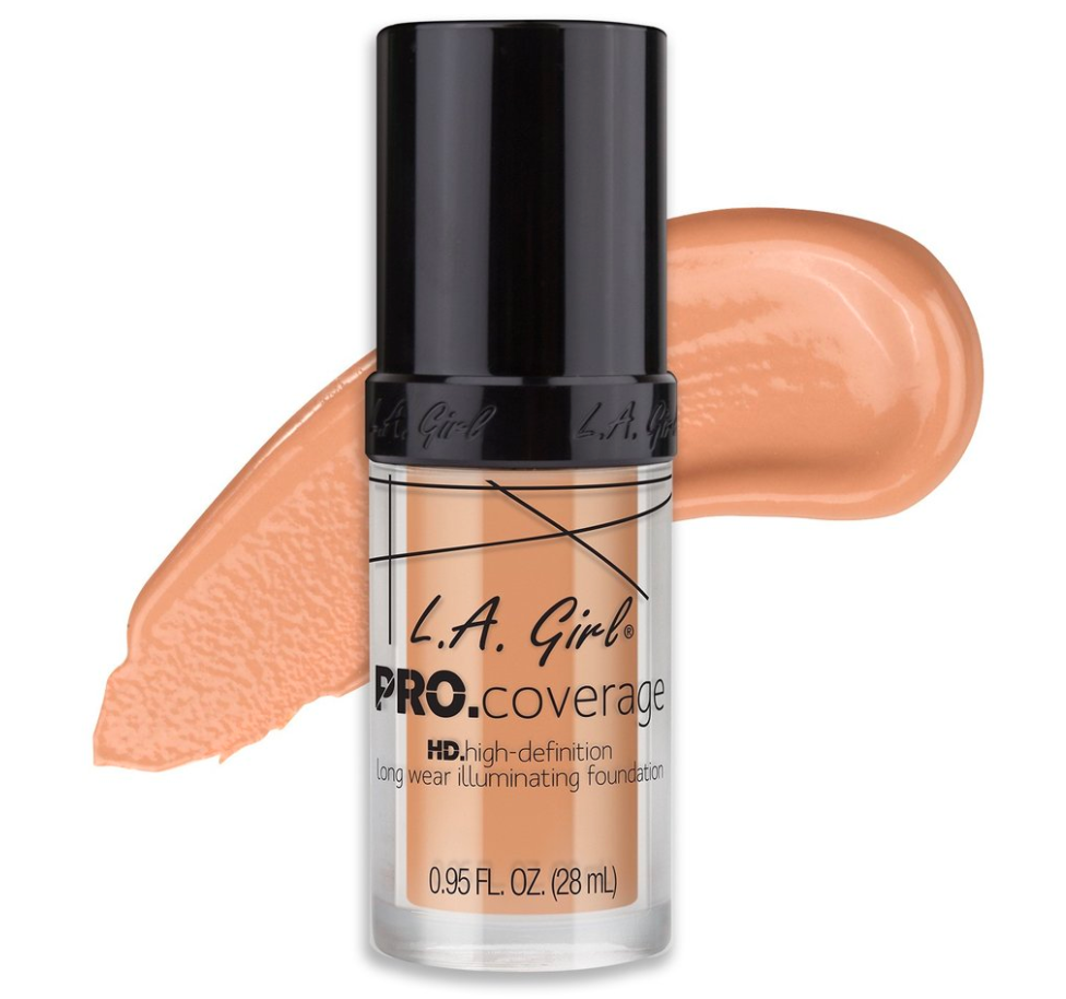 L.A. GIRL - PRO Coverage Illuminating Foundation - The Bold Lipstick