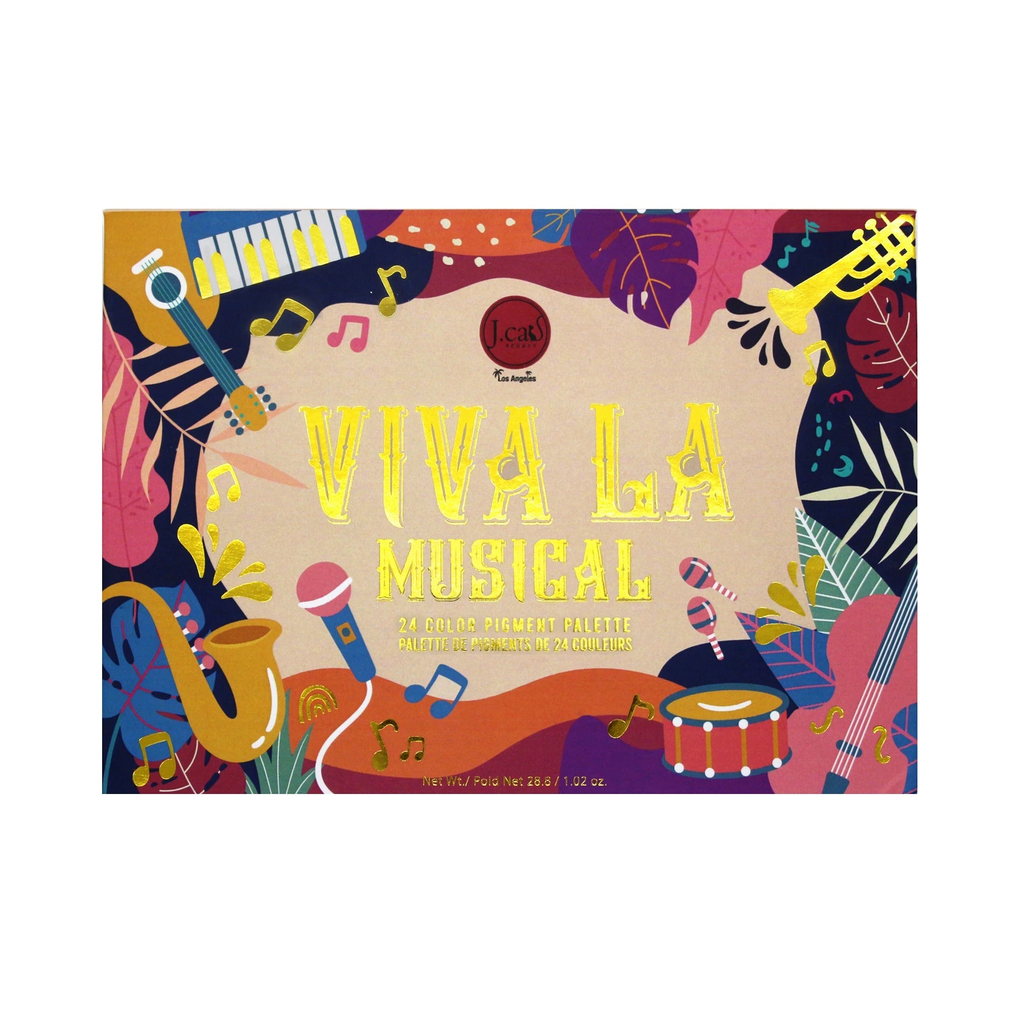 Viva La 24 Color Pigment Palette