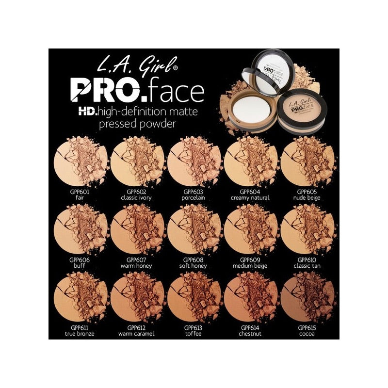 L.A. GIRL - PRO Face Matte Pressed Powder - The Bold Lipstick